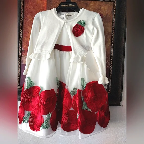 open lace back dress Christmas Belle Princess Dress, Adult Belle Princess Dress, Red Belle –  TwirlingDresses